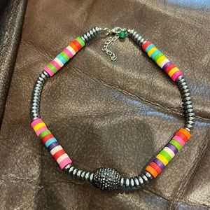 Choker - colorful costume choker. Goes with lots!!